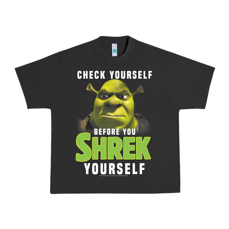 Sh.rek Check Yourself Before You Sh.rek Yourself T Shirt Urban Heavy Tee by linhVisuals | Teevron