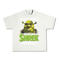 Pistachio sh.rek check yourself before you sh.rek yourself t shirt Urban Heavy Tee - linhVisuals
