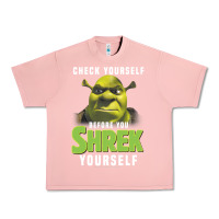Salmon sh.rek check yourself before you sh.rek yourself t shirt Urban Heavy Tee - linhVisuals