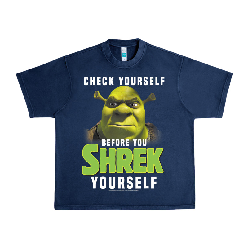 Sh.rek Check Yourself Before You Sh.rek Yourself T Shirt Urban Heavy Tee by linhVisuals | Teevron