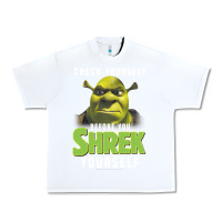 White sh.rek check yourself before you sh.rek yourself t shirt Urban Heavy Tee - linhVisuals