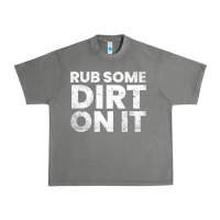 Tornado vintage funny shirts for men, rub some dirt on it long sleeve t shirt Urban Heavy Tee - linhVisuals