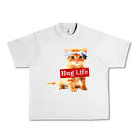 Lunar Rock hug life kitty cat Urban Heavy Tee - linhVisuals