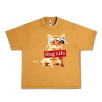 Peanut Butter hug life kitty cat Urban Heavy Tee - linhVisuals