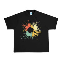 Black ping pong t  shirt p i n g p o n g i n k s p l a s h t  shirt Urban Heavy Tee - linhVisuals