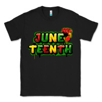 Black Juneteenth Classic Tee - FaDigitalArtStudio