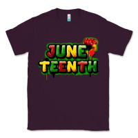 Plum Juneteenth Classic Tee - FaDigitalArtStudio