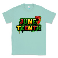 Seafoam Juneteenth Classic Tee - FaDigitalArtStudio