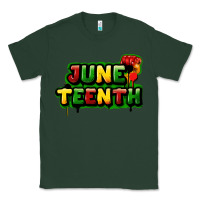 Sports Green Juneteenth Classic Tee - FaDigitalArtStudio