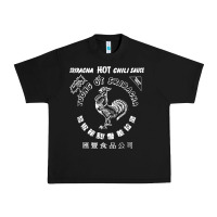 Sriracha Official Hot Chili Sauce Men's Graphic Urban Heavy Tee | Teevron
