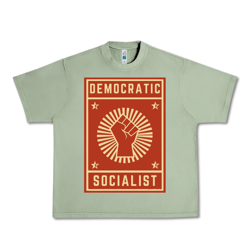 Democratic Socialist Urban Heavy Tee by linhVisuals | Teevron