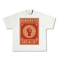 Pistachio democratic socialist Urban Heavy Tee - linhVisuals