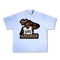 Grape Ice sixers the answer Urban Heavy Tee - linhVisuals