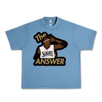 Pebble Blue sixers the answer Urban Heavy Tee - linhVisuals