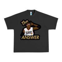Pigment Black sixers the answer Urban Heavy Tee - linhVisuals