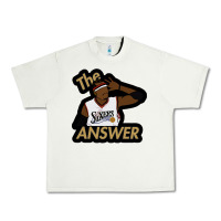 Pistachio sixers the answer Urban Heavy Tee - linhVisuals
