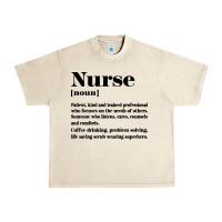 Sandshell nurse Urban Heavy Tee - linhVisuals
