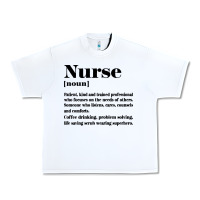 White nurse Urban Heavy Tee - linhVisuals