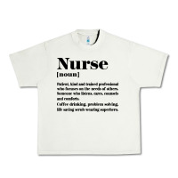 Pistachio nurse Urban Heavy Tee - linhVisuals