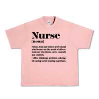 Salmon nurse Urban Heavy Tee - linhVisuals