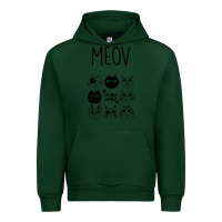 Foreset Green Meow Urban Hoodie - Bettercallsaul