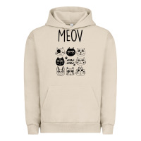Pigment French Oak Meow Urban Hoodie - Bettercallsaul