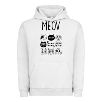 Pigment Lunar Rock Meow Urban Hoodie - Bettercallsaul