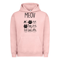 Pigment Salmon Meow Urban Hoodie - Bettercallsaul