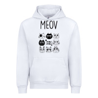White Meow Urban Hoodie - Bettercallsaul