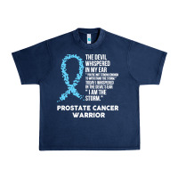 Navy prostate cancer t  shirt the devil  prostate cancer awareness support Urban Heavy Tee - linhVisuals