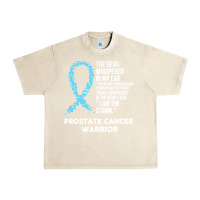 Sandshell prostate cancer t  shirt the devil  prostate cancer awareness support Urban Heavy Tee - linhVisuals