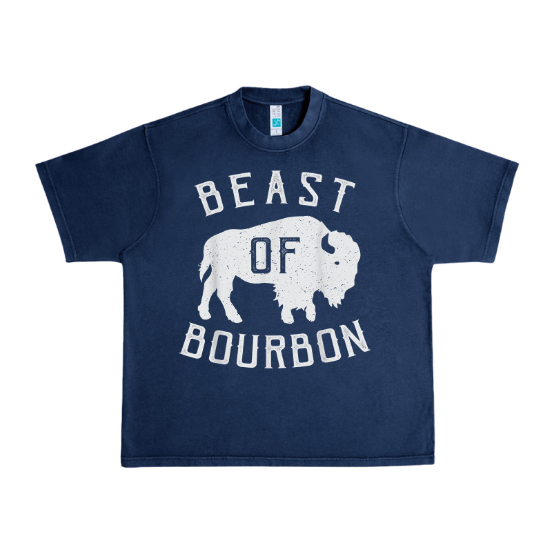 Beast Of Bourbon Drinking Whiskey Design Bison Buffalo Party T Shirt Urban Heavy Tee by linhVisuals | Teevron