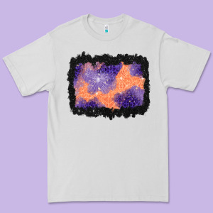 Halloween Spider Web Background Premium Tee Designed By Bundleandbundleshop