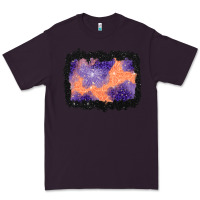 Plum halloween spider web background Premium Tee - BundleAndBundleShop