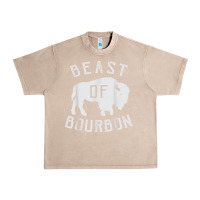 French Oak beast of bourbon drinking whiskey design bison buffalo party t shirt Urban Heavy Tee - linhVisuals