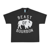 Pigment Black beast of bourbon drinking whiskey design bison buffalo party t shirt Urban Heavy Tee - linhVisuals
