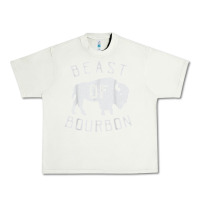 Pistachio beast of bourbon drinking whiskey design bison buffalo party t shirt Urban Heavy Tee - linhVisuals