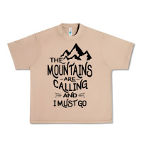 Burro the mountains are calling and i must go   black Urban Heavy Tee - linhVisuals
