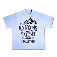 Grape Ice the mountains are calling and i must go   black Urban Heavy Tee - linhVisuals