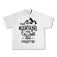 Lunar Rock the mountains are calling and i must go   black Urban Heavy Tee - linhVisuals