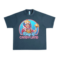 Midnight Navy candy land king of candy land portrait t shirt Urban Heavy Tee - linhVisuals