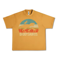 Peanut Butter daddy dinosaur daddysaurus 3 three kids xmas christmas gift t shirt Urban Heavy Tee - linhVisuals