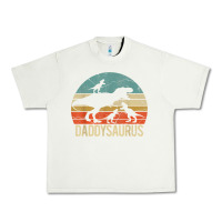 Pistachio daddy dinosaur daddysaurus 3 three kids xmas christmas gift t shirt Urban Heavy Tee - linhVisuals