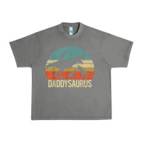 Tornado daddy dinosaur daddysaurus 3 three kids xmas christmas gift t shirt Urban Heavy Tee - linhVisuals