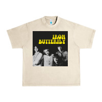 Sandshell iron butterfly Urban Heavy Tee - linhVisuals