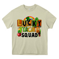 Mossy lucky teacher squad Heavy Core Tee - FaDigitalArtStudio