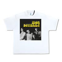 White iron butterfly Urban Heavy Tee - linhVisuals