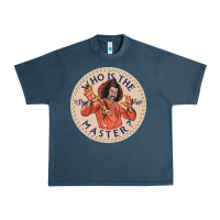 Midnight Navy sho nuff Urban Heavy Tee - linhVisuals