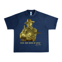 Navy the outlaw josey wales Urban Heavy Tee - linhVisuals