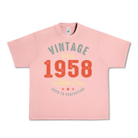 Salmon Vintage Since 1958 - 64th Birthday Retro Classic Urban Heavy Tee - linhVisuals
